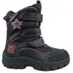 Термоботинки SUPER GEAR A9192 black/red