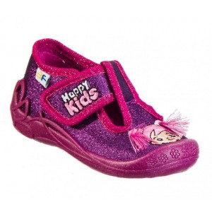 3F тапочки tygrysek 1f8/8 фіолетові