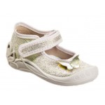 3F тапочки pszczolka (Бджілка) 1f2/6 золотисті