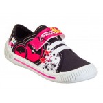 3F тапочки URAN 4SK8/13 Рожево-чорні, кеди